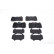 Brake Pad Set, disc brake BP323 Bosch, Thumbnail 6