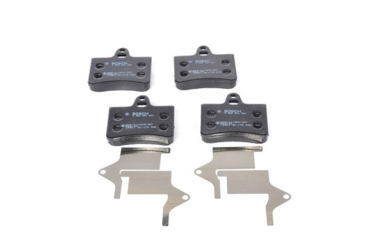 Brake Pad Set, disc brake BP326 Bosch, Image 2