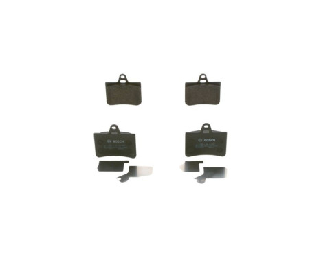 Brake Pad Set, disc brake BP326 Bosch, Image 4
