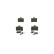 Brake Pad Set, disc brake BP326 Bosch, Thumbnail 4