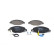 Brake Pad Set, disc brake BP327 Bosch