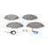 Brake Pad Set, disc brake BP327 Bosch, Thumbnail 5