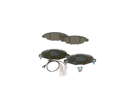 Brake Pad Set, disc brake BP327 Bosch, Image 4