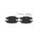 Brake Pad Set, disc brake BP327 Bosch, Thumbnail 6
