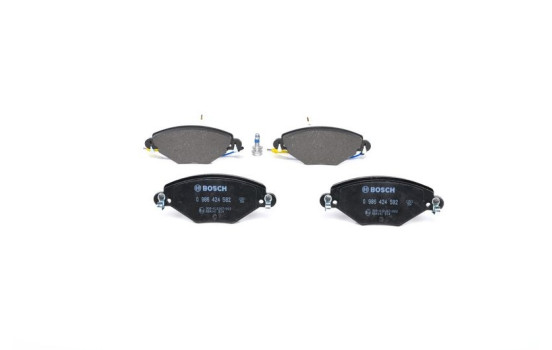 Brake Pad Set, disc brake BP328 Bosch, Image 4