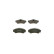 Brake Pad Set, disc brake BP329 Bosch, Thumbnail 6