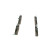 Brake Pad Set, disc brake BP332 Bosch, Thumbnail 2