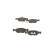 Brake Pad Set, disc brake BP335 Bosch, Thumbnail 6