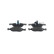 Brake Pad Set, disc brake BP335 Bosch, Thumbnail 4