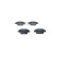 Brake Pad Set, disc brake BP336 Bosch, Thumbnail 5