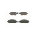 Brake Pad Set, disc brake BP337 Bosch, Thumbnail 3