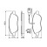 Brake Pad Set, disc brake BP337 Bosch, Thumbnail 5