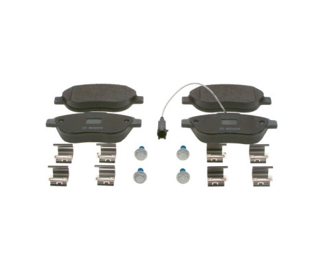 Brake Pad Set, disc brake BP338 Bosch, Image 4