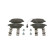 Brake Pad Set, disc brake BP338 Bosch, Thumbnail 4