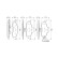 Brake Pad Set, disc brake BP342 Bosch, Thumbnail 5