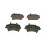 Brake Pad Set, disc brake BP343 Bosch