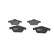 Brake Pad Set, disc brake BP345 Bosch, Thumbnail 3