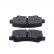 Brake Pad Set, disc brake BP349 Bosch