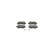 Brake Pad Set, disc brake BP349 Bosch, Thumbnail 3
