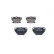 Brake Pad Set, disc brake BP350 Bosch, Thumbnail 4