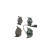 Brake Pad Set, disc brake BP351 Bosch, Thumbnail 4