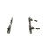 Brake Pad Set, disc brake BP352 Bosch, Thumbnail 7