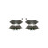 Brake Pad Set, disc brake BP354 Bosch, Thumbnail 3