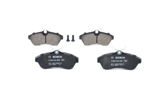 Brake Pad Set, disc brake BP354 Bosch, Image 4