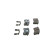 Brake Pad Set, disc brake BP359 Bosch, Thumbnail 2