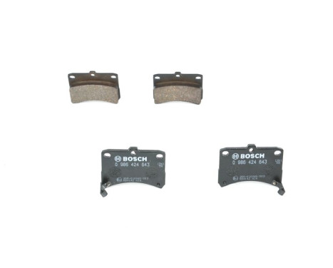 Brake Pad Set, disc brake BP360 Bosch, Image 2
