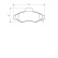 Brake Pad Set, disc brake BP361 Bosch, Thumbnail 6