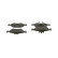 Brake Pad Set, disc brake BP362 Bosch, Thumbnail 3