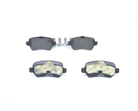 Brake Pad Set, disc brake BP363 Bosch, Image 4