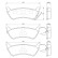 Brake Pad Set, disc brake BP364 Bosch, Thumbnail 8