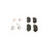 Brake Pad Set, disc brake BP366 Bosch, Thumbnail 2