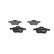 Brake Pad Set, disc brake BP368 Bosch, Thumbnail 4