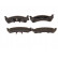 Brake Pad Set, disc brake BP371 Bosch