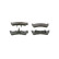 Brake Pad Set, disc brake BP371 Bosch, Thumbnail 2