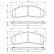 Brake Pad Set, disc brake BP372 Bosch, Thumbnail 6
