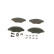 Brake Pad Set, disc brake BP376 Bosch, Thumbnail 5