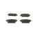 Brake Pad Set, disc brake BP379 Bosch