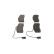 Brake Pad Set, disc brake BP380 Bosch, Thumbnail 4