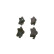 Brake Pad Set, disc brake BP381 Bosch, Thumbnail 2