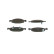 Brake Pad Set, disc brake BP382 Bosch