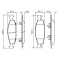 Brake Pad Set, disc brake BP382 Bosch, Thumbnail 5