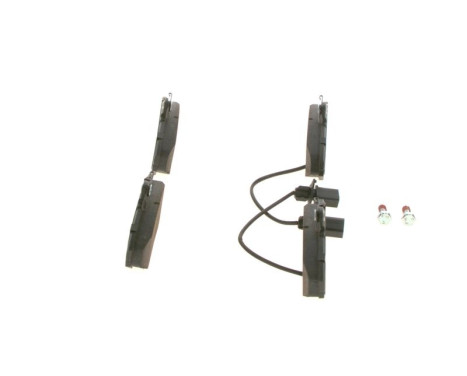 Brake Pad Set, disc brake BP390 Bosch, Image 4