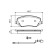 Brake Pad Set, disc brake BP394 Bosch, Thumbnail 6