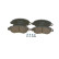 Brake Pad Set, disc brake BP404 Bosch