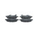 Brake Pad Set, disc brake BP404 Bosch, Thumbnail 4