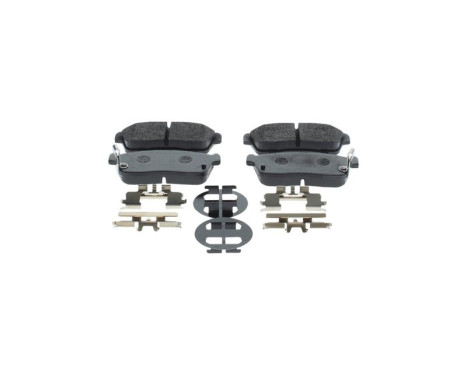 Brake pad set, disc brake BP408 Bosch, Image 2